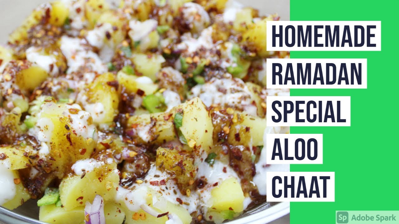Quick version of Ramadan Special Aloo Chaat Recipe | Pakistani Food Recipes Channel