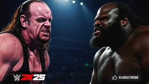 "Unstoppable Force Meets Immovable Darkness | Undertaker vs Mark Henry"