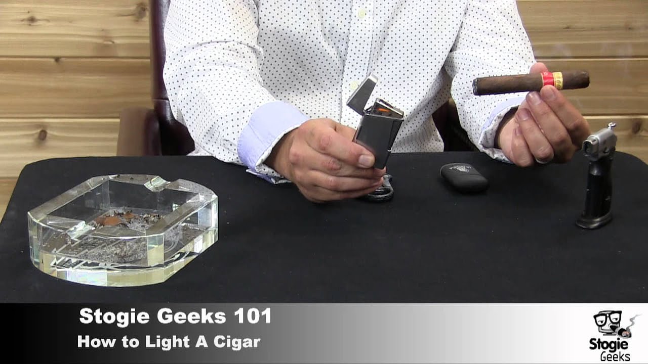 How to Light a Cigar