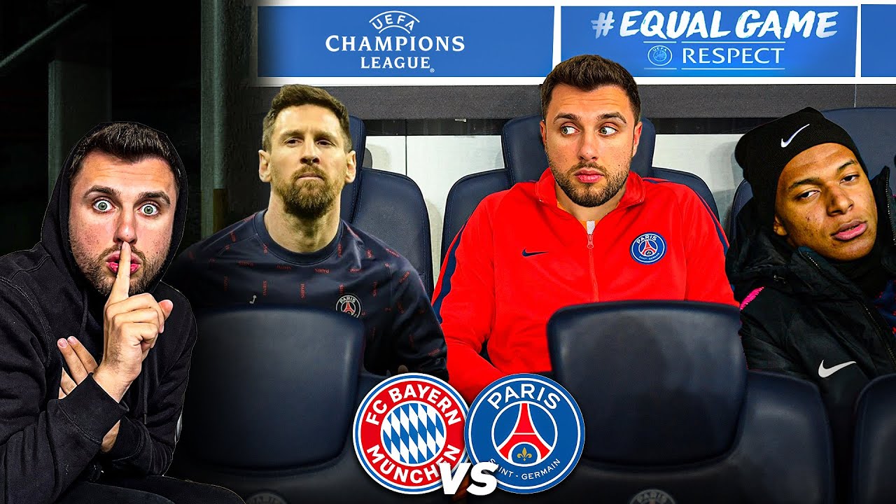 MĂ FURIȘEZ ÎN CHAMPIONS LEAGUE PENTRU A-I VEDEA PE MESSI ȘI MBAPPE!!