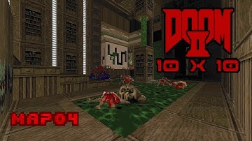 The Best Library Map Ever Made | 10x10 (Doom 2 WAD) - MAP04: Hey! This Is Library.