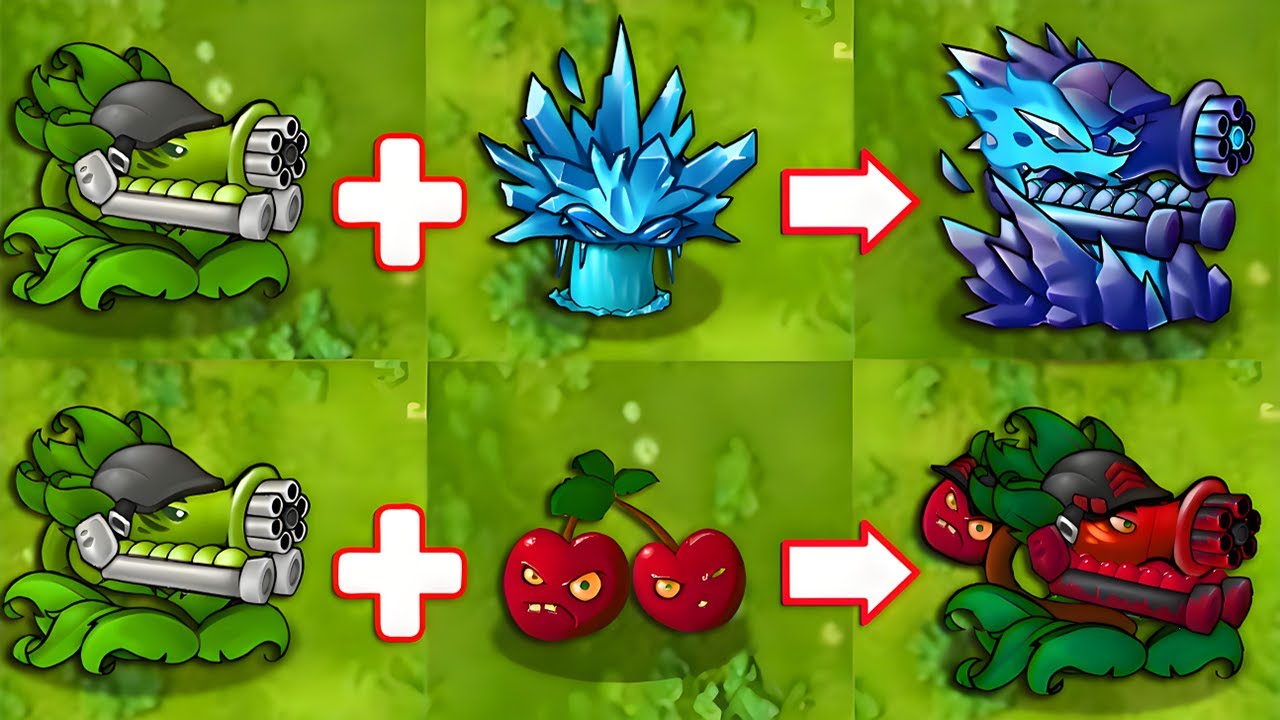 Plants vs Zombies - Ultimate Big Gatling vs All Zombies | PVZ Fusion ...
