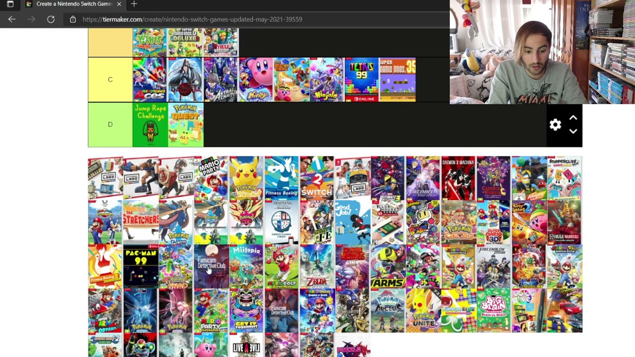Tierlist of the best Nintendo Switch games - Part 2 - YouTube