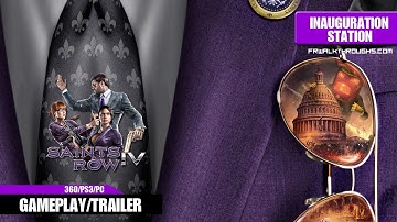 Saints Row 4 Inauguration Station Gameplay/Trailer (360/PS3/PC)