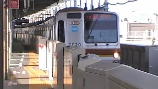 東京メトロ7000系7120F急行和光市行き 東急東横線学芸大学駅発車