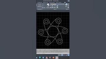 Simple AutoCAD 2D Drafting Exercise #autocad #2ddrawings #sketching