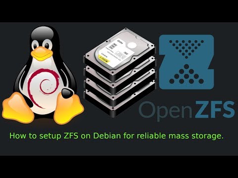 How to install ZFS on Debian Buster