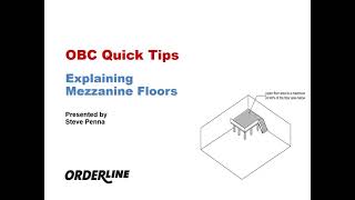 OBC Quick Tips: Explaining Mezzanines