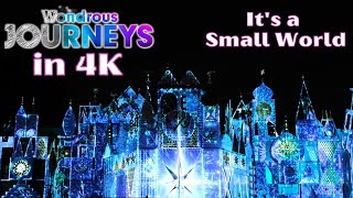 4K Wondrous Journeys It's Small World Projections Disneyland Resort