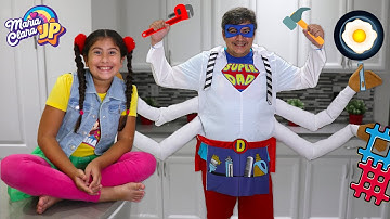 O super pai da Maria Clara e JP ♥ A funny story of a super dad