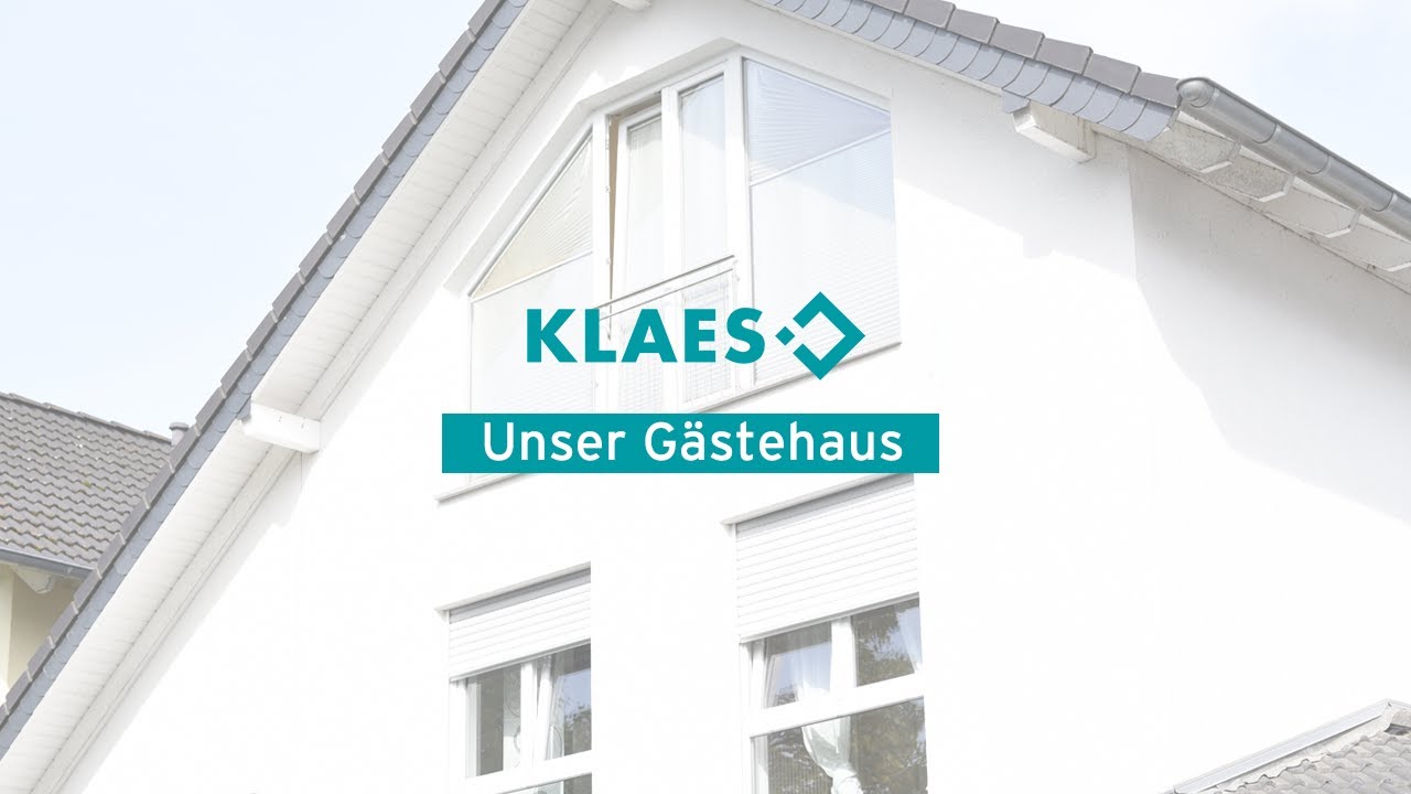 Lernen und entspannen mit Klaes: Unser Gästehaus