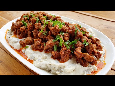  ALİ NAZİK KEBABI | TURKİSH ALİ NAZİK KEBAB RECİPE 