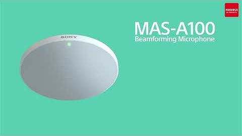 Sony Beamforming Microphone