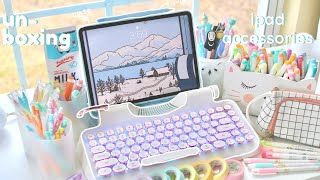 Unboxing new accessories for my ipad pro ✨🌨 customize with me