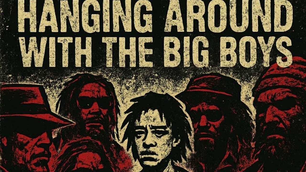 NEW SHOOTS ‘ Hanging  around with the big boys ‘