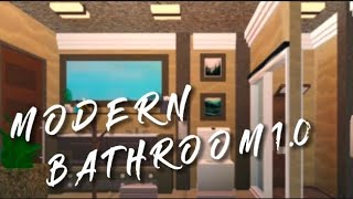ROBLOX I Modern Bathroom Design Tutorial screenshot 4