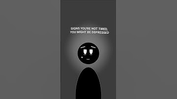 Are you depressed? #youtubeshorts #mentalhealth #animation #vent #ventedit #sad