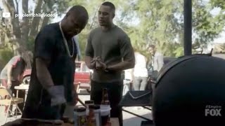 Shine & Andre talks about the recent car bomb while shine barbecue’s empire | season 4 episode 1|
