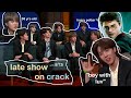 the late late show with bts on crack.