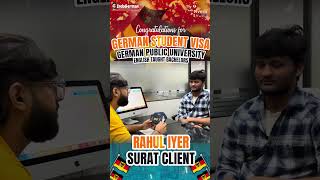 German Student Visa Surprise Without Apsstudent Wife Got Emotional In Germany Consultant