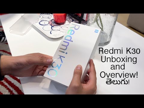 Redmi K30 Unboxing and Overview in Telugu Redmi K30 Unboxing and Overview in Telugu