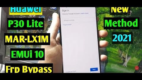 Huawei P30 Lite (MAR-LX1M) Frp Bypass/Google Account Unlock DONE BY EFT DONGOL