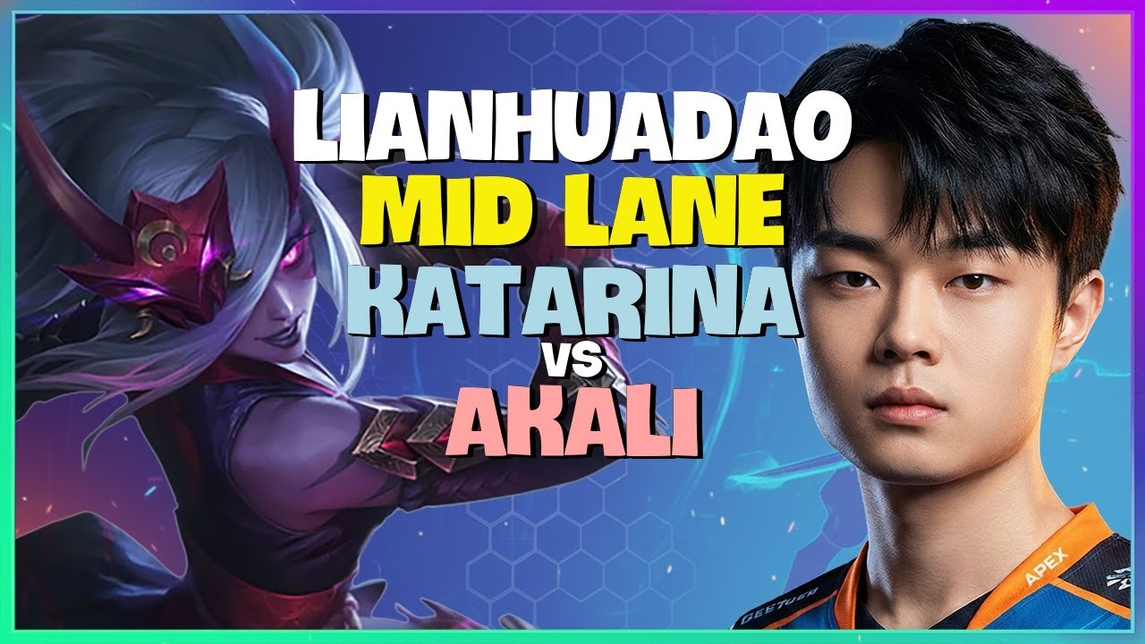 LianHuaDao Grandmaster Katarina Mechanics Breakdown Rank 1 Chinese Super Server Engsub