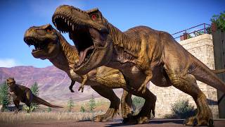 AMAZON RAINFOREST SKIN COLOR: RELEASE ALL LAND DINOSAURS IN ARIZONA - JWE 2