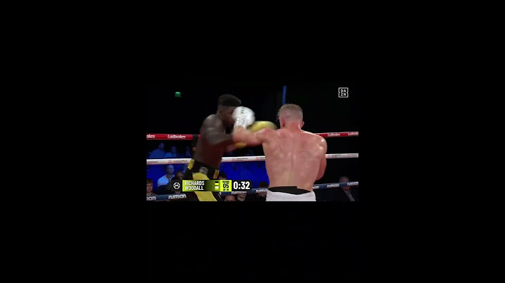 Shocking Upset: Lerrone Richards Stopped by Steed Woodall in Sixth Round!