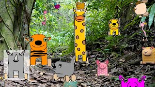Alphabet Marathon with Wooden Friends | Woodventures @woodventures 