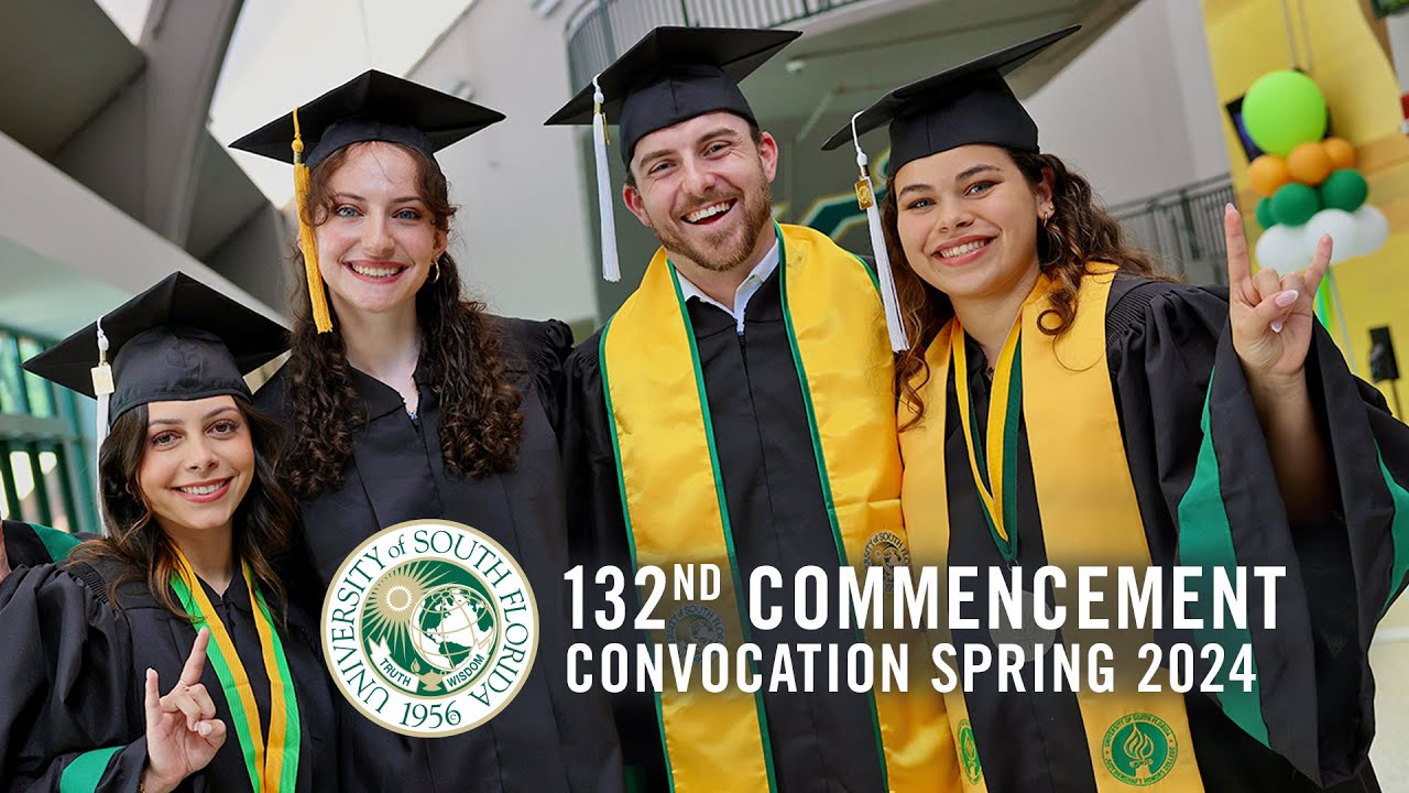 USF Spring 2024 Commencement Ceremony Sunday 600PM YouTube