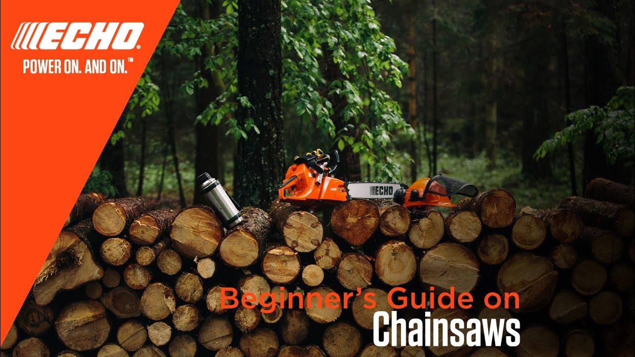 ECHO_Chainsaws_How to Adjust Chain Tension_Product Knowledge Video YouTube