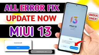 How To Install Miui 13 In India Stable Update Without Any Errors  How To Install Miui 13 Update