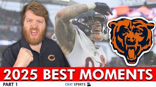 Chicago Bears BEST MOMENTS From Magical 2025 Season | Part 1