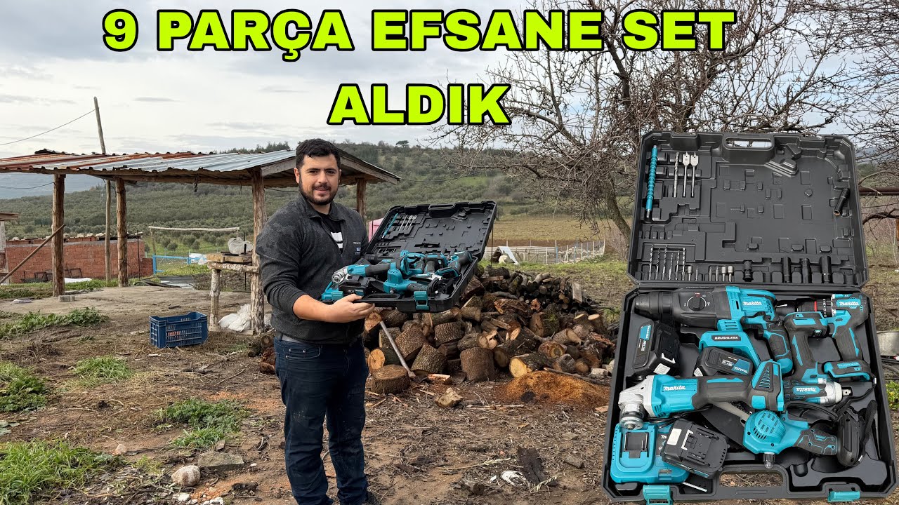 YAPILAN HER İŞİN BİR MAKİNASI VAR ARTIK~KÖY HAYATINDA OLMASI GEREKEN HERŞEY