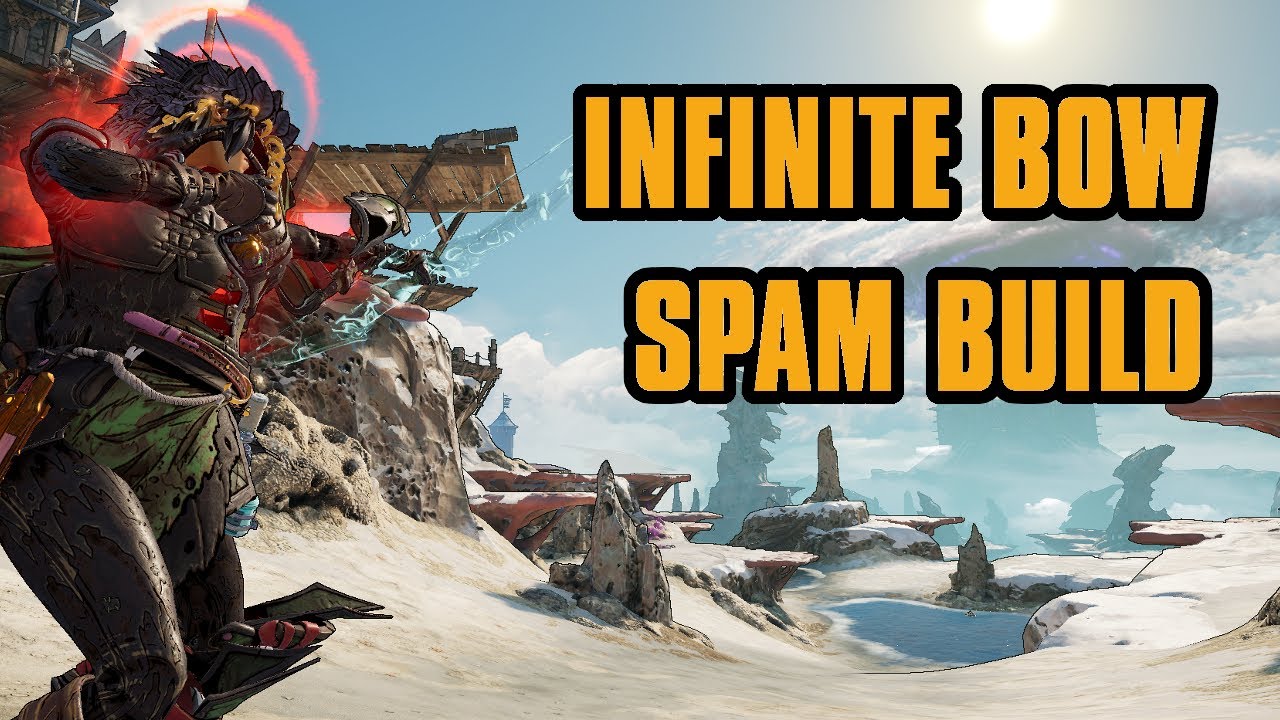 Infinite Barrage Bow Build! The UnStealth Archer! Tiny Tina's