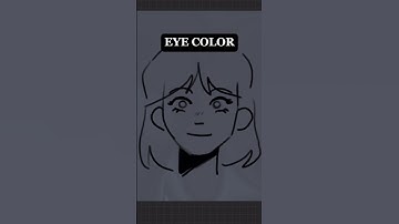 Speedpaint of making a character with random colors #art #digitalart #artist #shorts