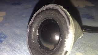 サブウーファーにダイソーの600円スピーカーのスピーカーユニットを繋げて鳴らしてみた。(コーンの動き)