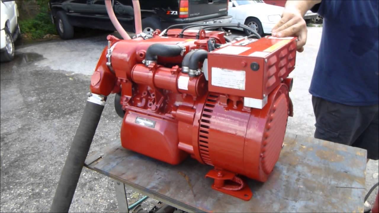 WESTERBEKE GAS MARINE GENERATOR MODEL 5 0 BCG - YouTube