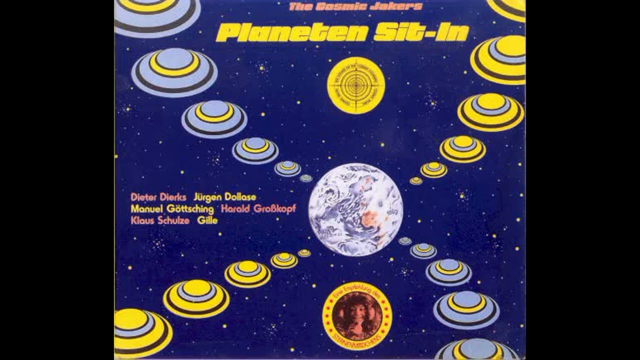 LP Cosmic Jokers Planeten Sit-In KM580136 Die Kosmischen Kurie 未開封 /00260 COSMIC JOKERS Planeten Sit-In LP/1974 Germany/Cosmic Krautrock