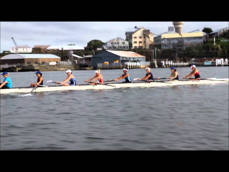 Bow 6 rowing hand heights YouTube