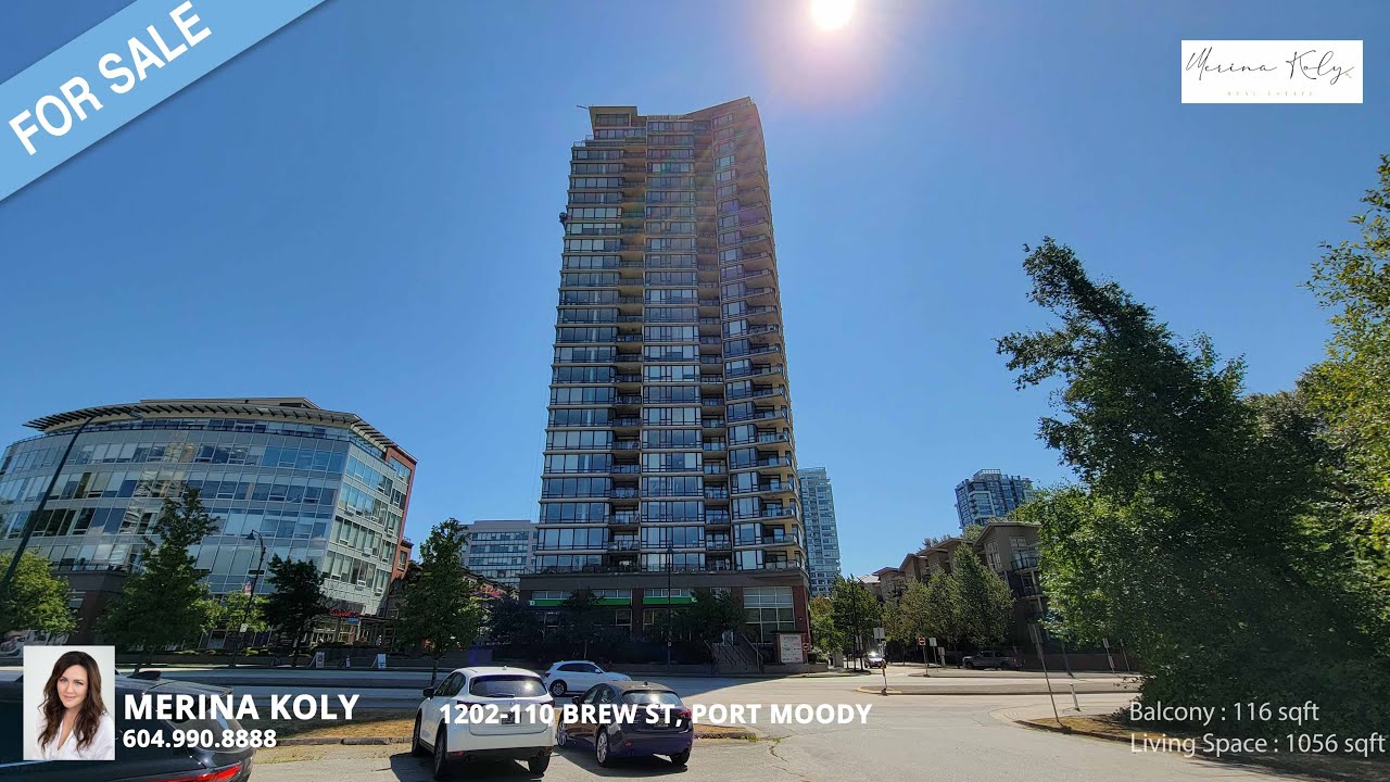 💥 Stunning View at the ❤️ of Port Moody 🌟 1202 110 BREW ST, PORT MOODY