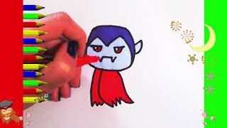 KAWAII π COME DISEGNARE UN vampiro di Halloween FACILE KAWAII π COME DISEGNARE UN vampiro di Halloween FACILE