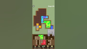 Puzzle Cat Level 109 #shorts #short #gaming #games #cat