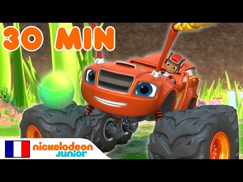 Blaze et les Monster Machines | 30 minutes de rire avec Blaze ! | Nick Jr.