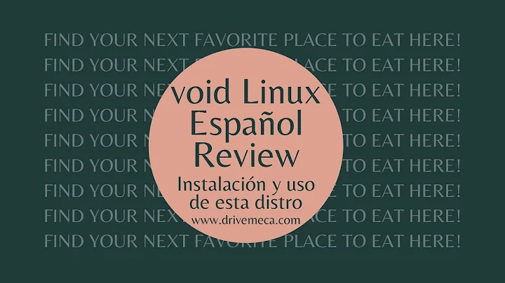 void Linux Español Review - Instalación y uso de esta distro