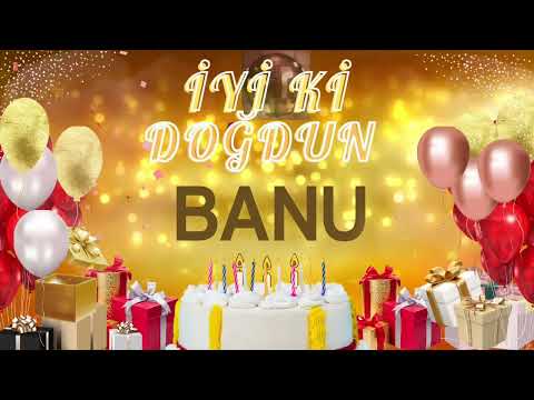 BANU - Doğum Günün Kutlu Olsun Banu