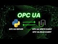 4# OPC UA Python Server | Read &amp; Write Data with UA Expert