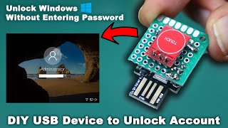 DIY USB Device to Unlock your Account by Touch ATtiny85