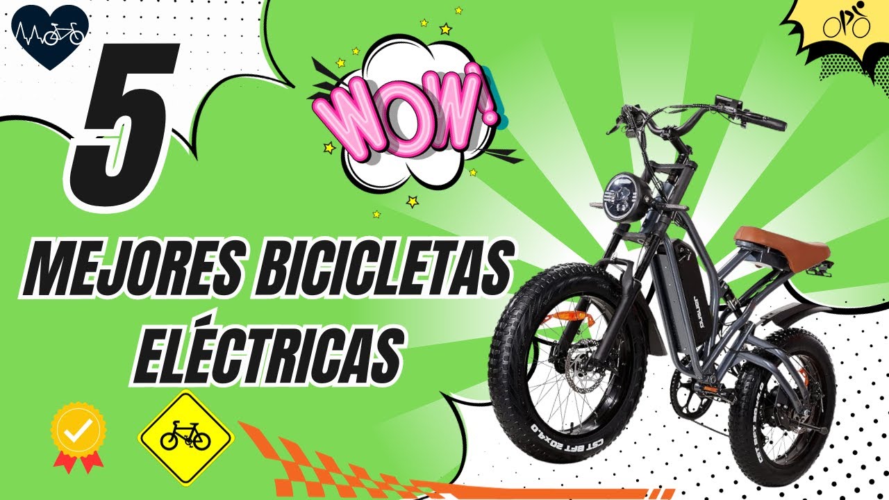 Las 5 Mejores Bicicletas Eléctricas Plegables de 2024